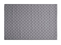 Plastteppe grå/svart små firkanter 180 x 265 cm
